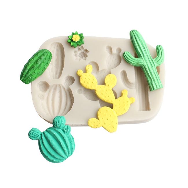 Molde Silicona Cactus x5cav