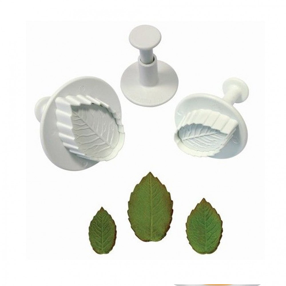 Cortadores Push Hoja Rizada x3 und