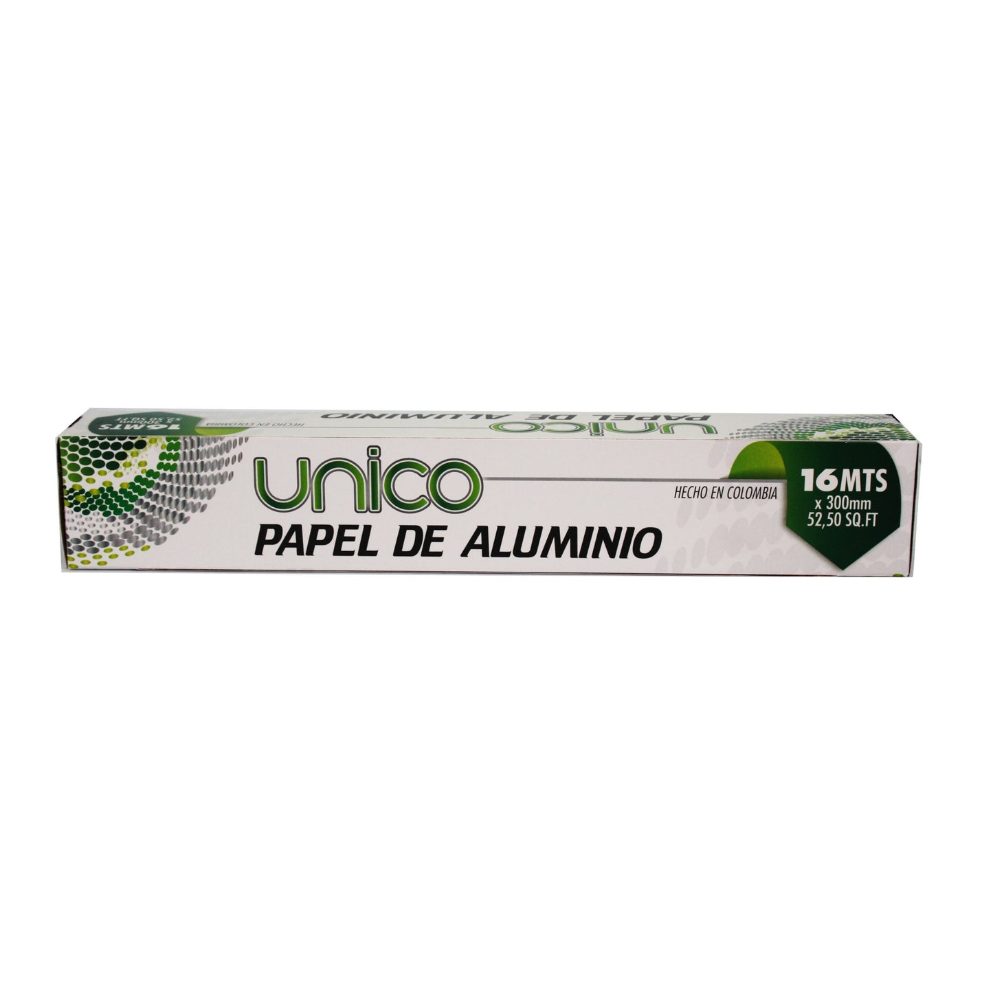 Papel Aluminio Unico Foil Caja x16mt