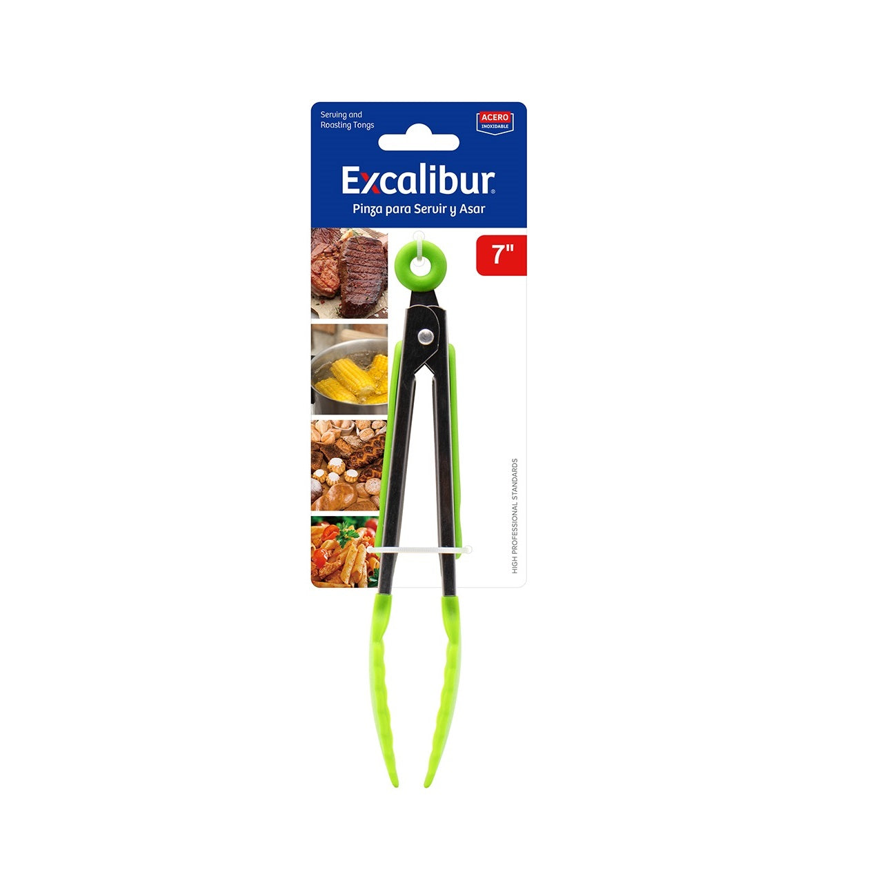 Pinza para servir y Asar 7" (20 cm) Excalibur