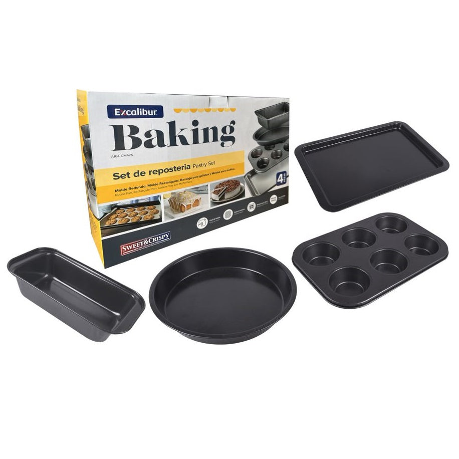Set de Repostería Excalibur x4 Piezas