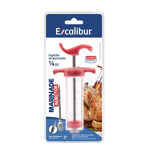 Inyector de Marinado en Acero Inoxidable Excalibur