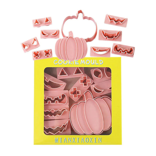 Set Cortadores Plásticos Calabazas