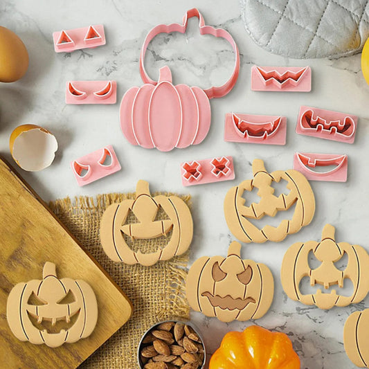 Set Cortadores Plásticos Calabazas