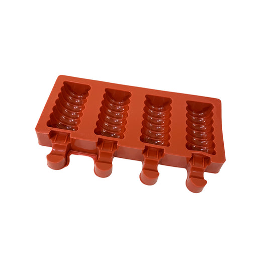 Molde Silicona Paleta Tornillo x4cav