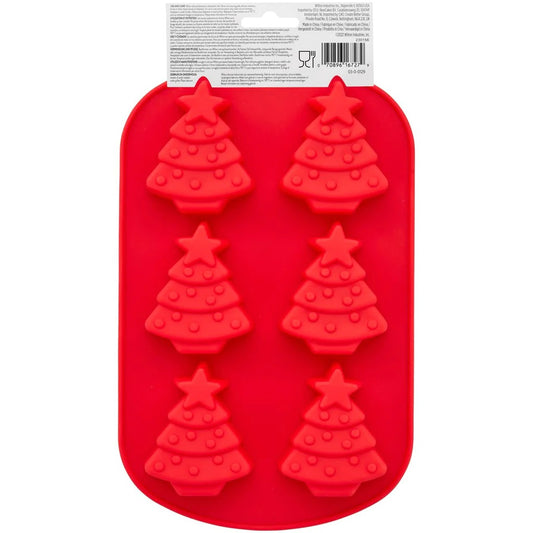 Molde Silicona Árbol de Navidad Wilton x6cav