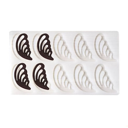 Molde Silicona Decoración Alitas x10cav