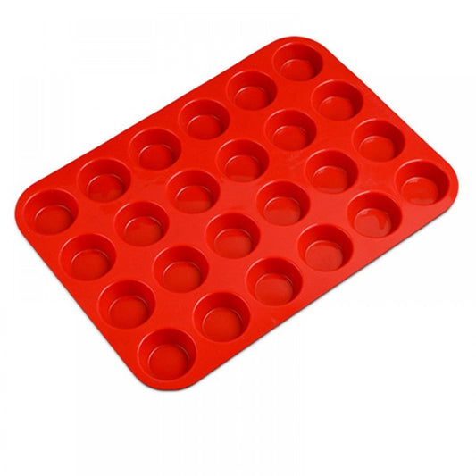 Molde de Silicona Mini Cupcakes x24cav