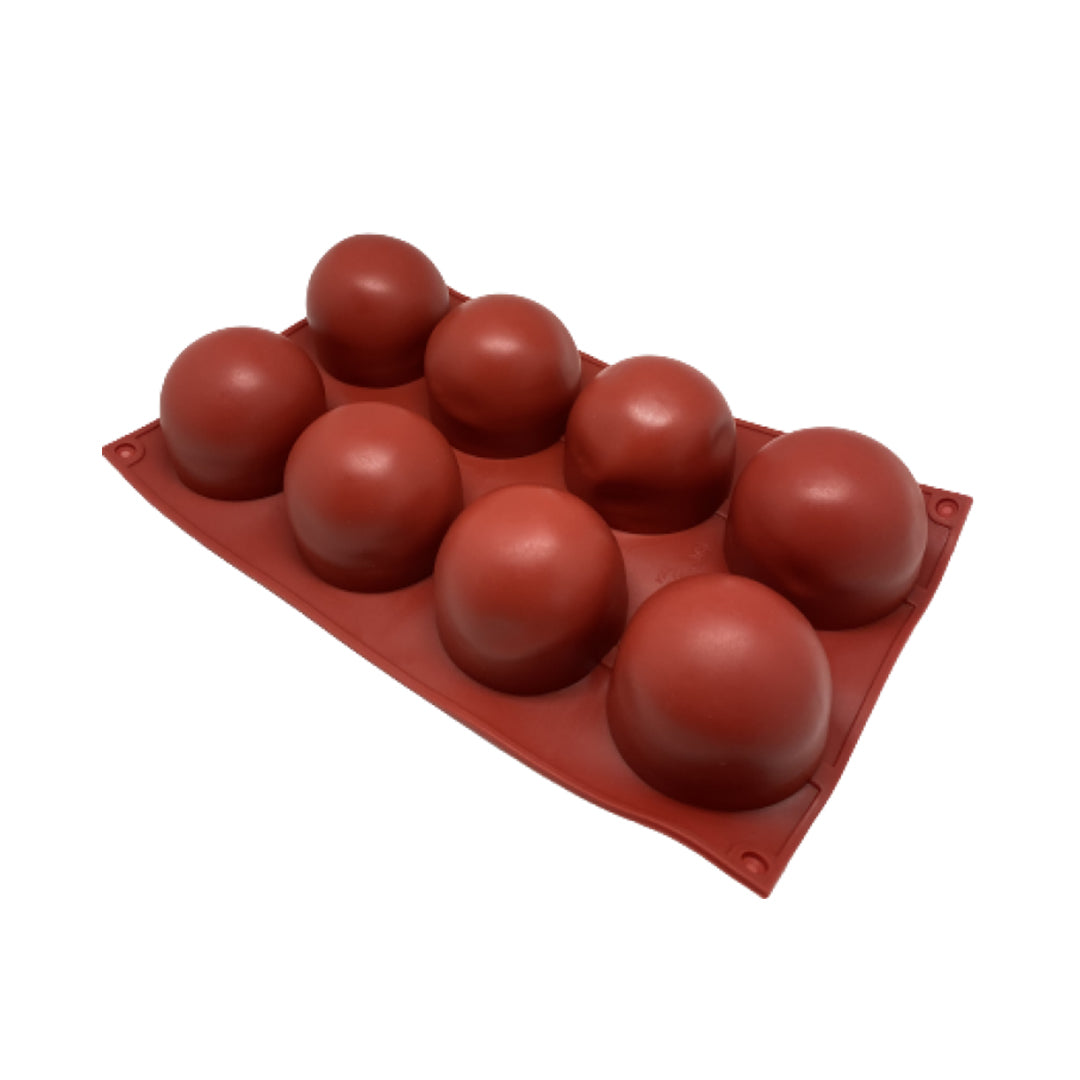 Molde Silicona Mousse Redondo x8cav