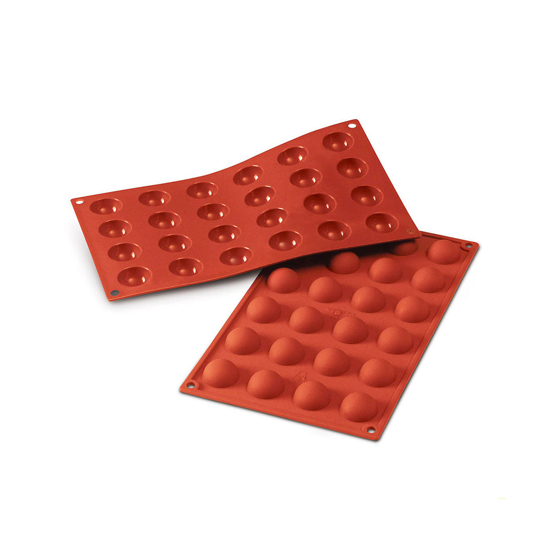 Molde Silicona Semi Esfera 3cm x24cav