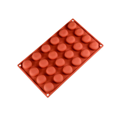 Molde Silicona Postre Redondo x24cav