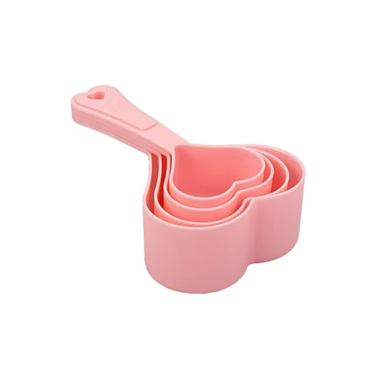 Set Tazas Medidoras Corazón x4und