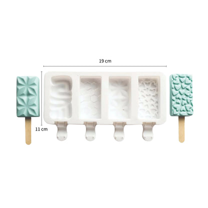 Molde Silicona Paleta Corazón