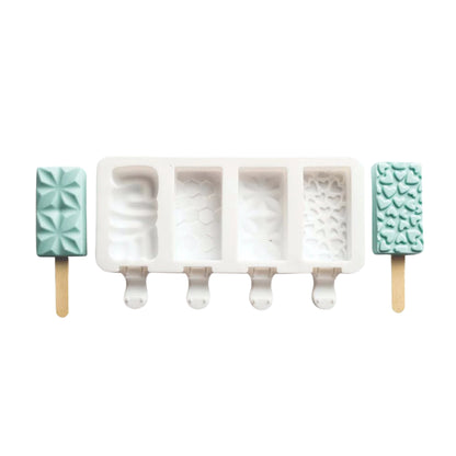 Molde Silicona Paleta Corazón