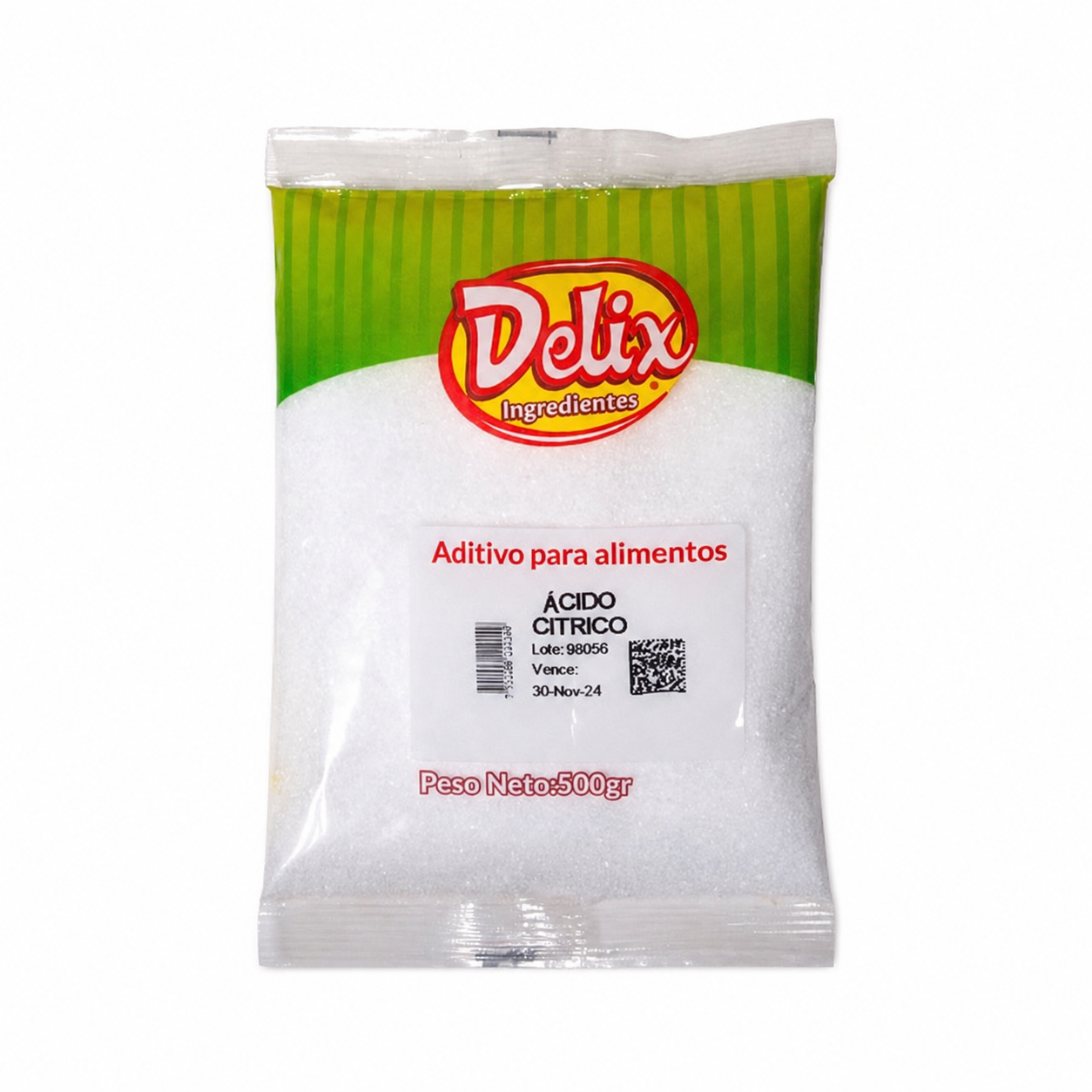 Ácido Cítrico Delix X500Gr