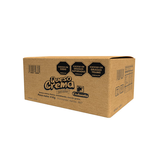 Queso Crema Colanta x4kg