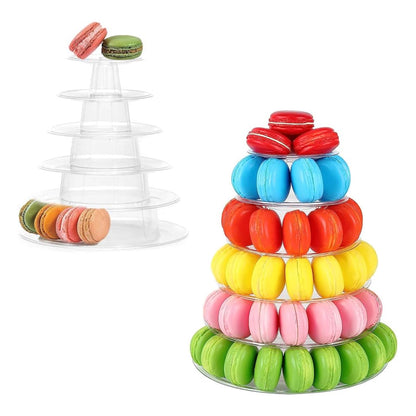 Base Exhibidora para Macarons 6 Niveles
