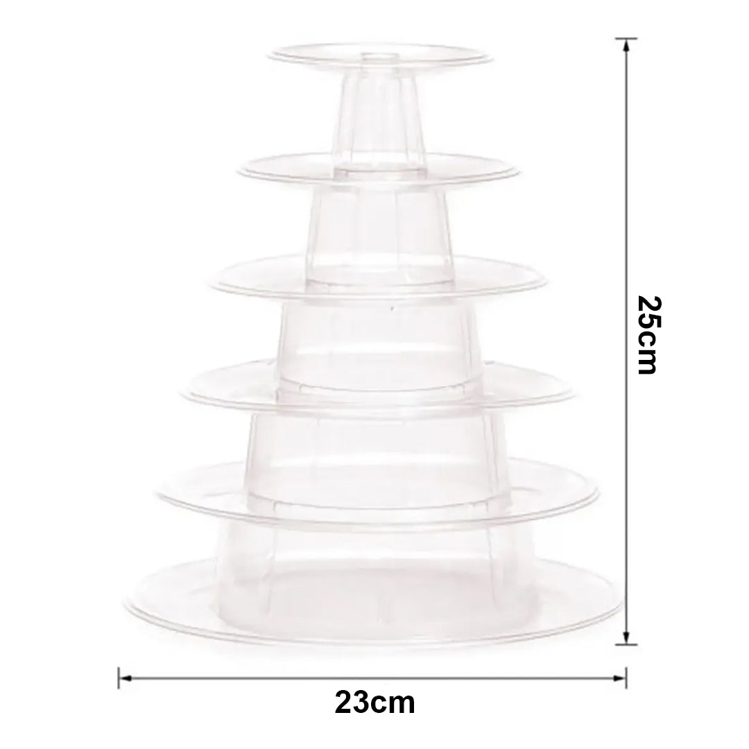 Base Exhibidora para Macarons 6 Niveles