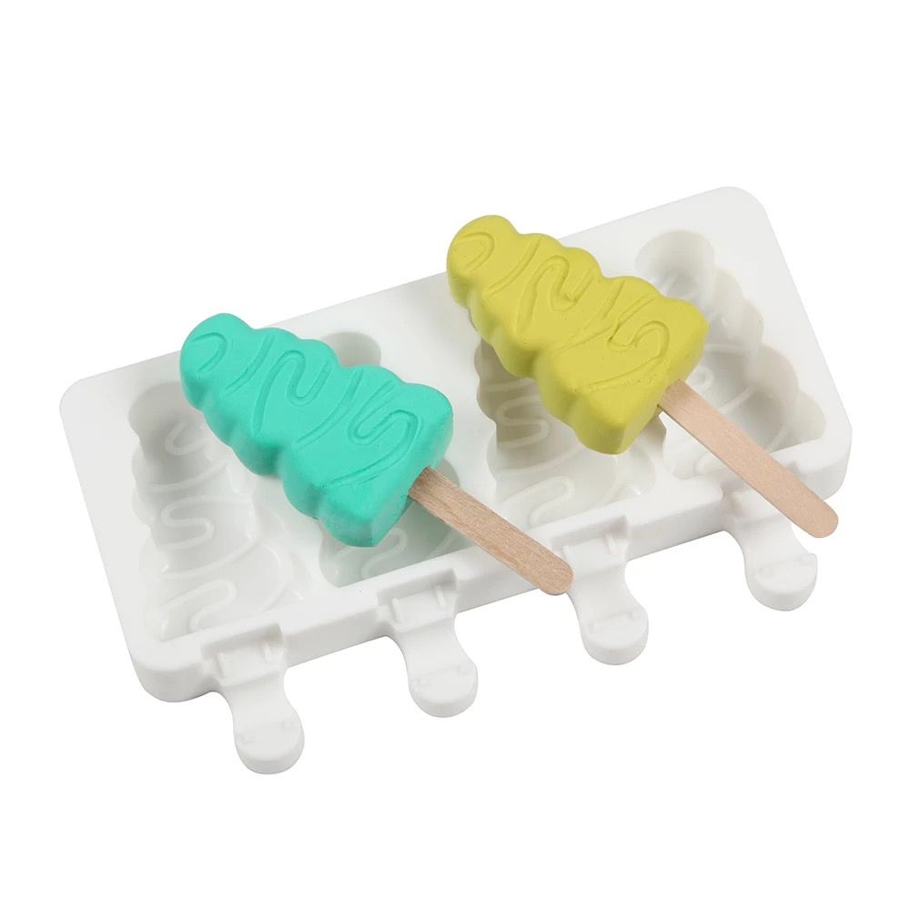 Molde Silicona Paleta Árbol Navideño