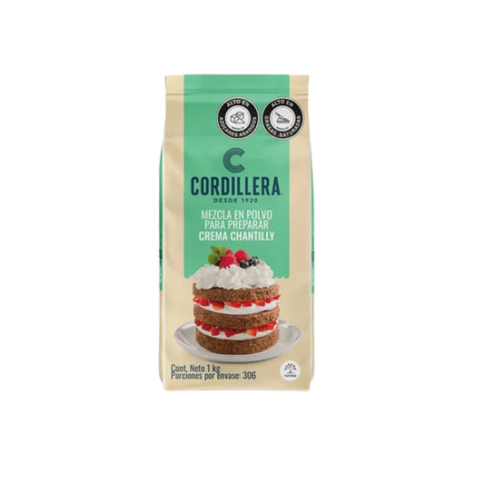 Crema Chantilly En Polvo Cordillera X1Kg