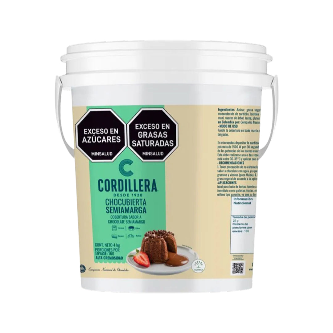 Chocubierta Semiamarga Cordillera x4kg
