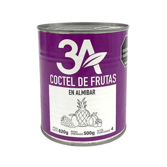 Coctel De Frutas 3A Lata X820Gr