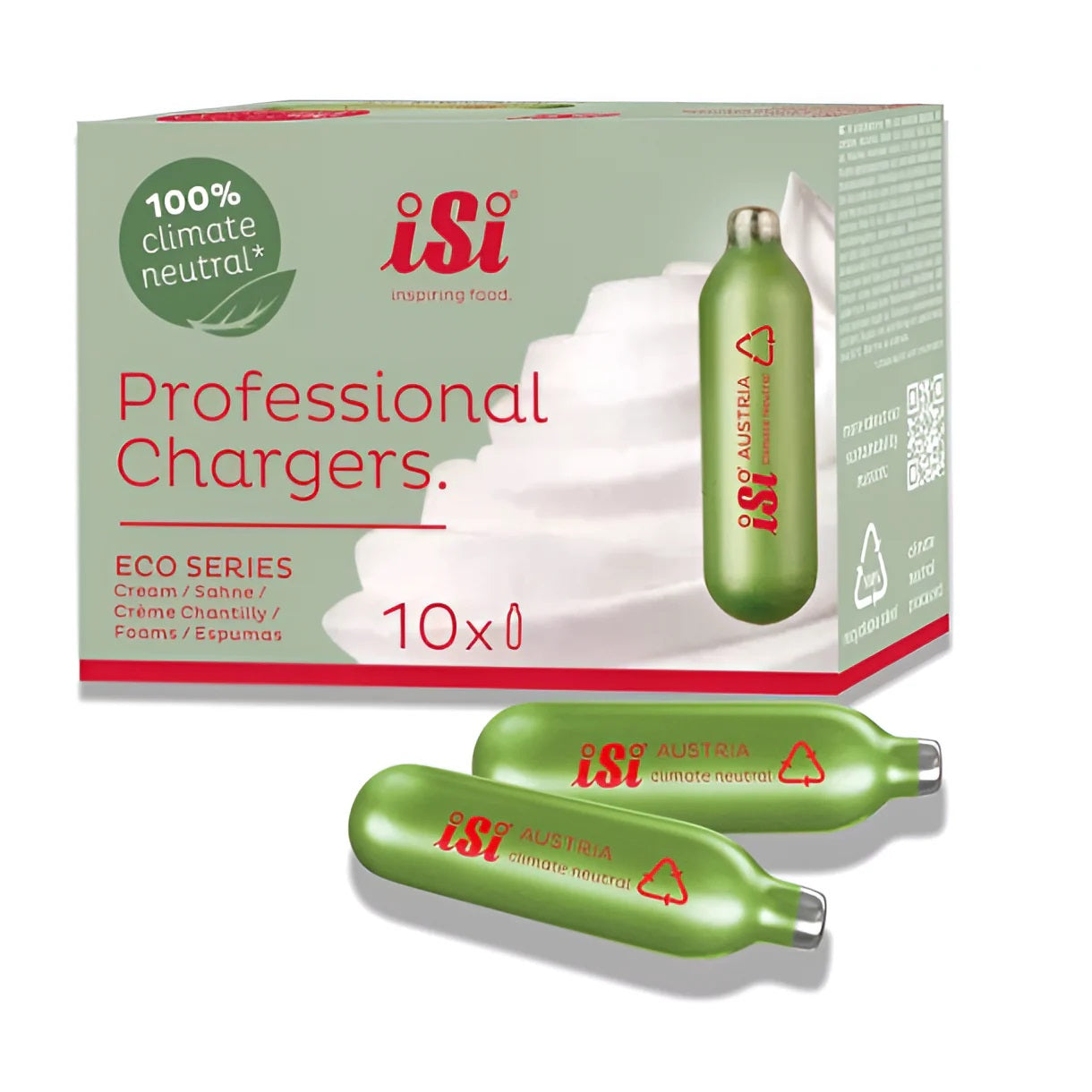 Cápsula Professional Chargers x10und