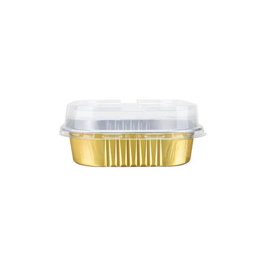 Mini Molde Cuadrado 100ml SW23 + Tapa x12und