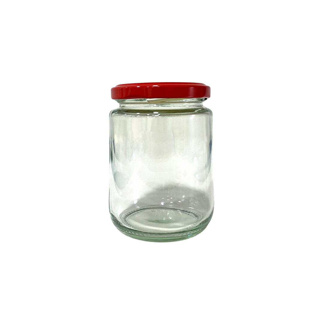 Frasco Vidrio + Tapa x250ml
