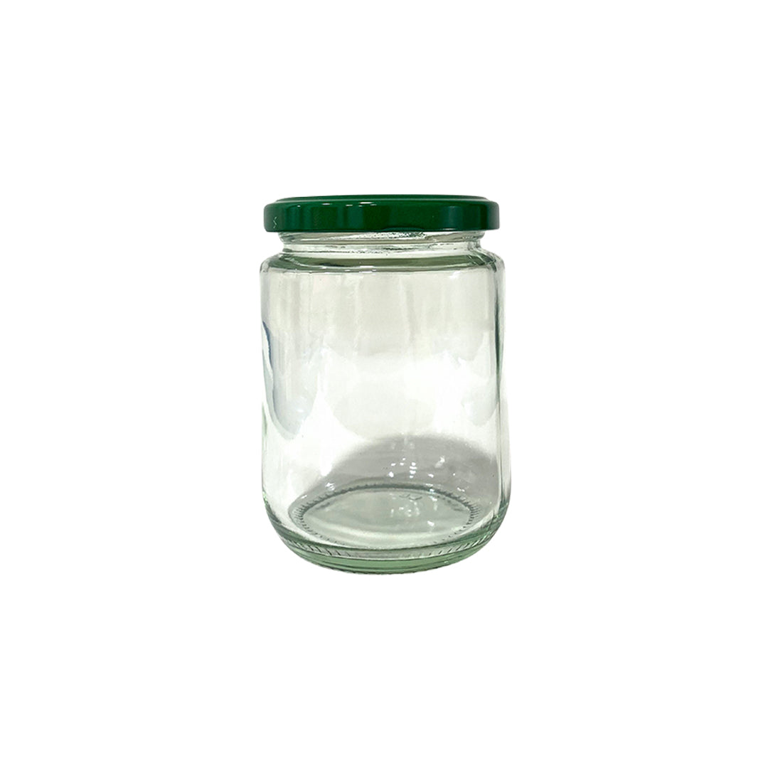 Frasco Vidrio + Tapa x250ml