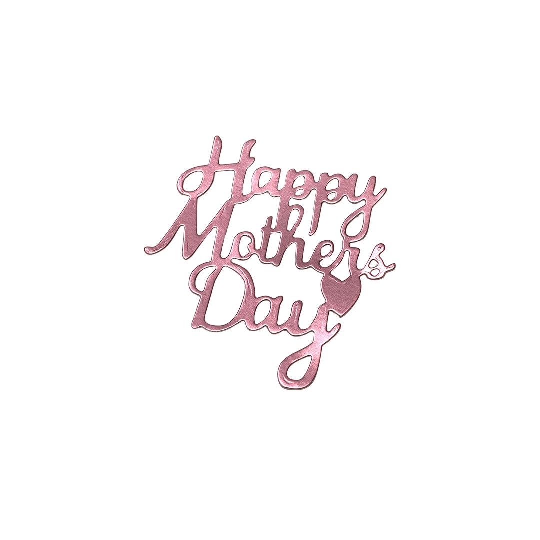 Aplique Happy Mother's Day x6und