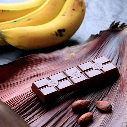 Barra de Chocolate Davida Banano 70% x40gr