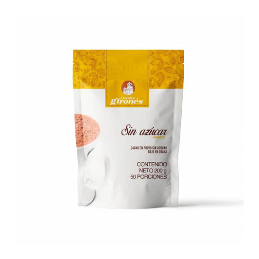 Cacao en Polvo Sin Azúcar x200gr