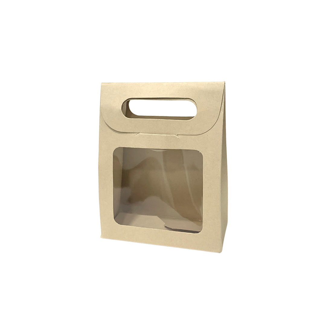 Caja Cartera con Ventana Color Crudo x1und