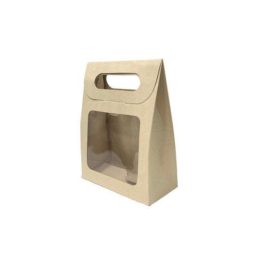 Caja Cartera con Ventana Color Crudo x1und