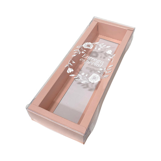 Caja Entrega Especial Rosada 27x8x4cm x1und