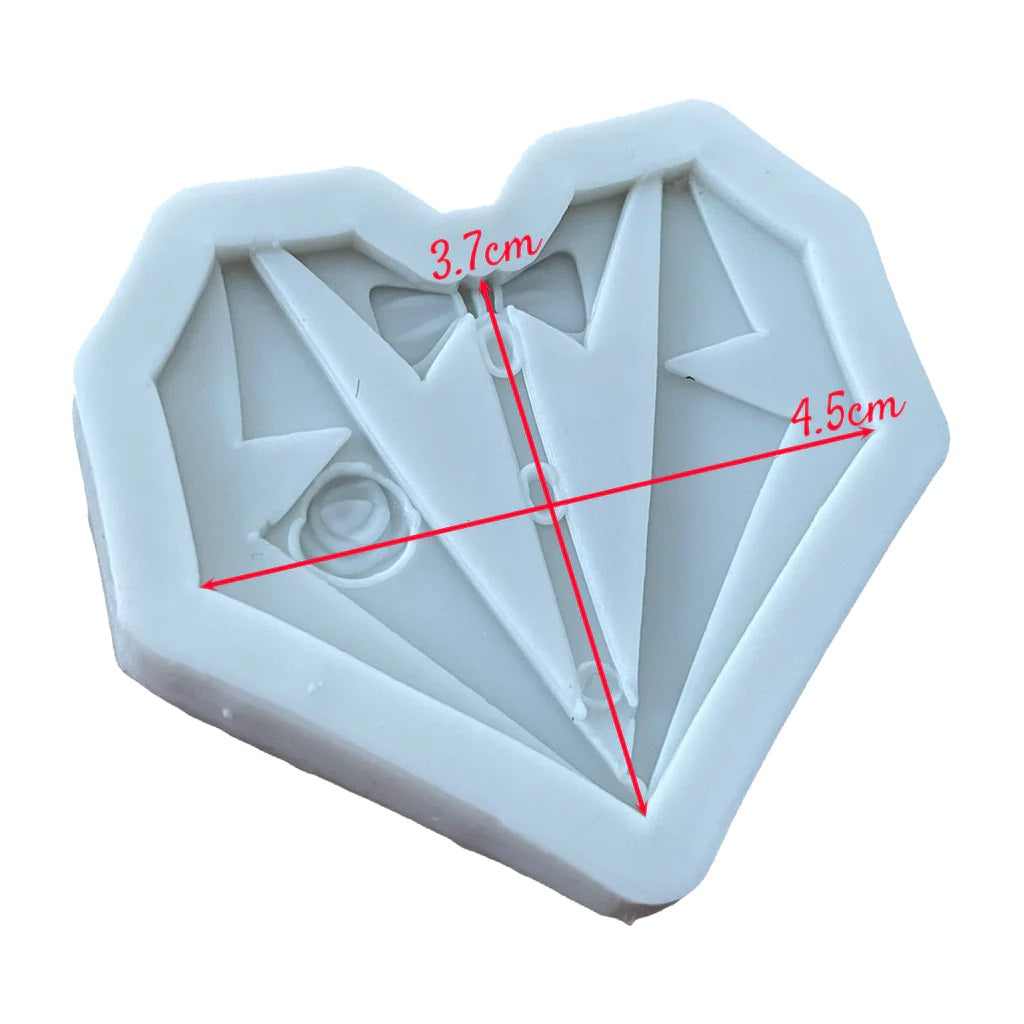 Molde Silicona Frac Caballero