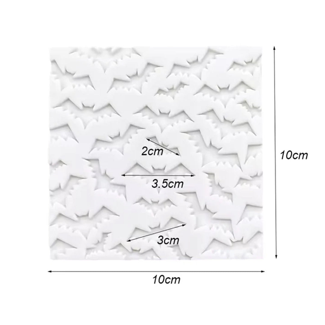 Molde Silicona Mini Murciélagos