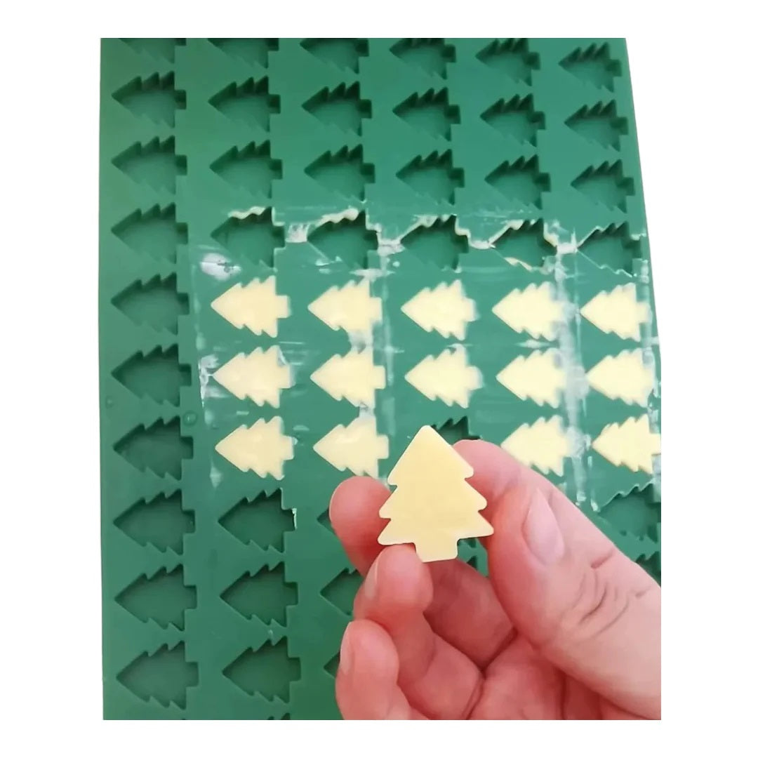Molde Silicona Mini Árbol Navidad x72cav