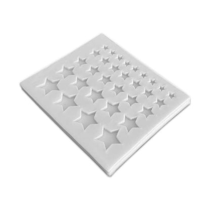Molde Silicona Estrellas x31cav