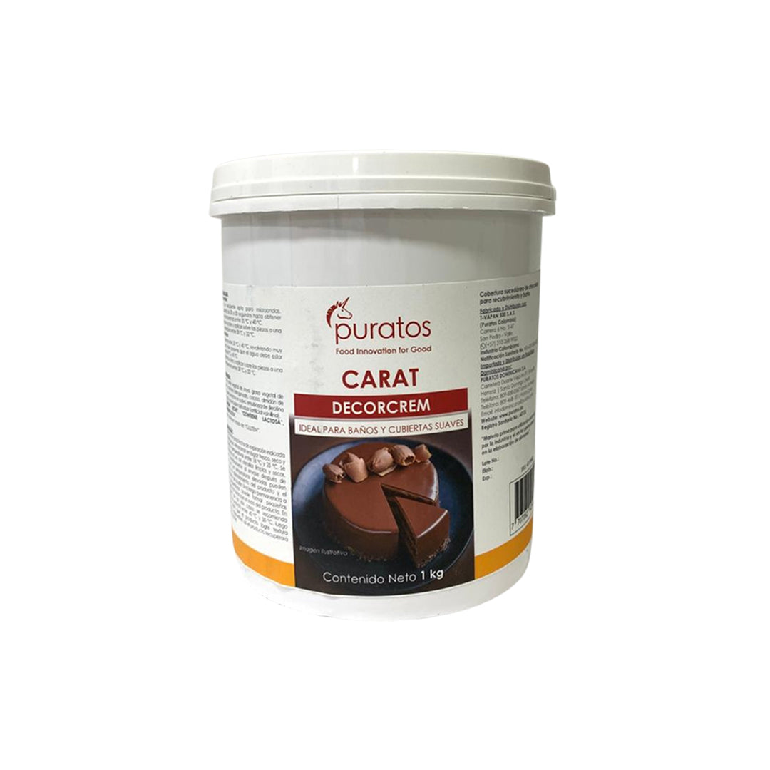 Decorcrem Negro Puratos X 1Kg