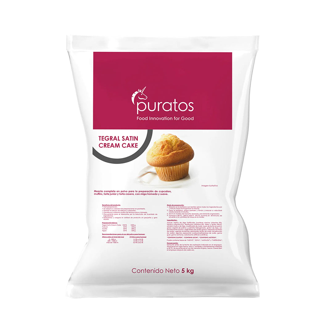 Tegral Satin Cream Cake Vainilla Puratos x5kg
