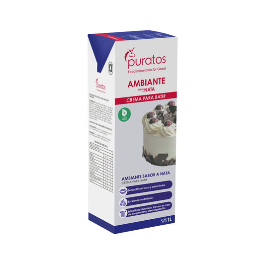 Crema Vegetal Ambiante Nata X1Lt