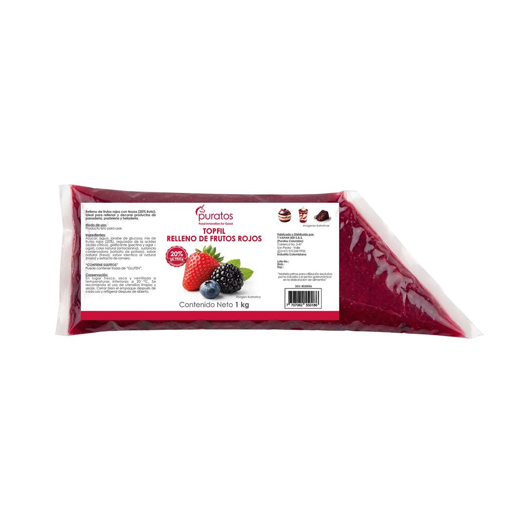 Topfil Relleno de Frutas Puratos x1Kg