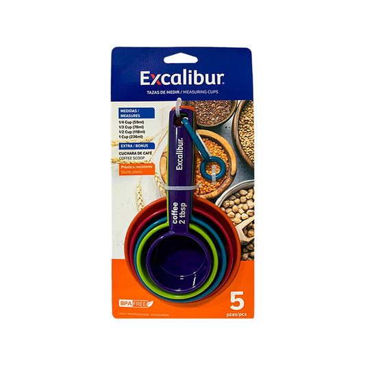 Set Tazas Medidoras Excalibur x5und