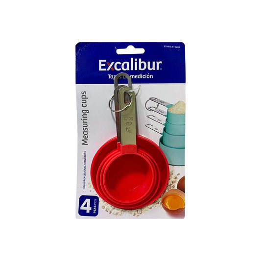 Set Tazas Medidoras Excalibur x4und
