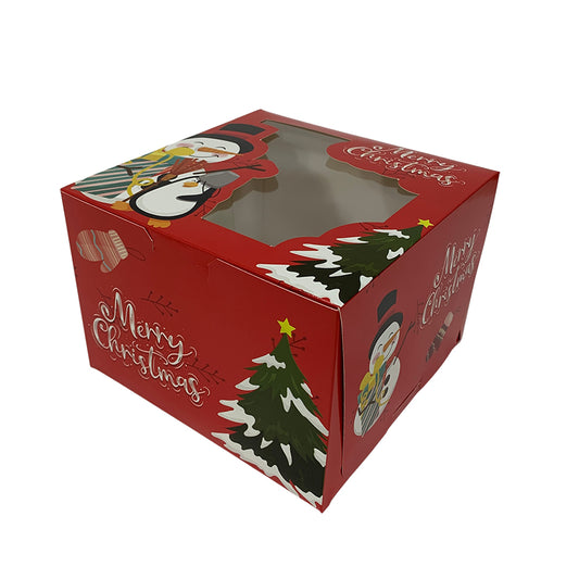 Caja Navidad 17x17x12cm