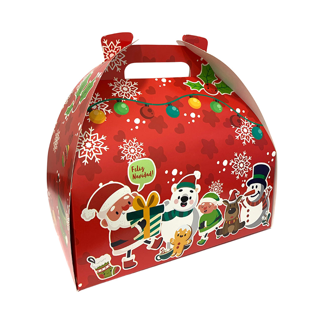 Caja Maletín Navidad 26x26x15cm