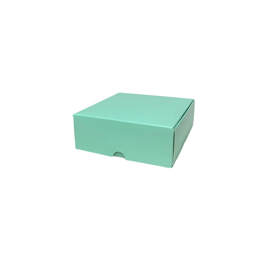 Caja para Brownie Aguamarina 11x11x4cm x1und