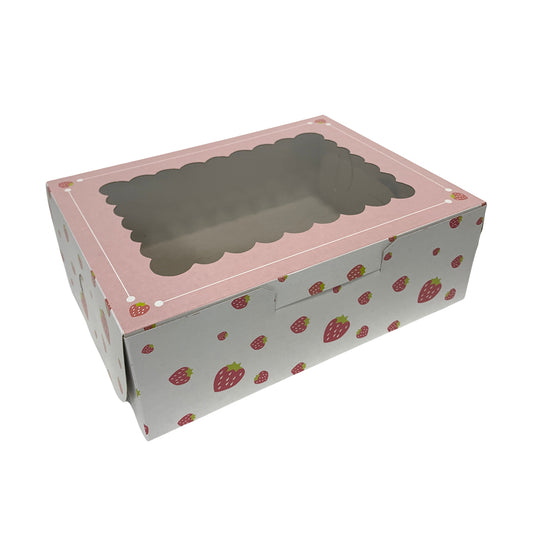 Caja para Torta Estampada 28.5x22x9.5cm x1und